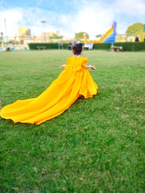 long tail gown kids